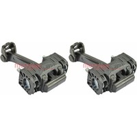 2X Metzger TÜRfeststeller TÜRstopper Vorne Beidseitig Passend FüR Peugeot 407