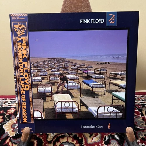 Pink Floyd A Momentary Lapse Of Reason LP 28AP 3405 Japan OBI Insert Gatefold