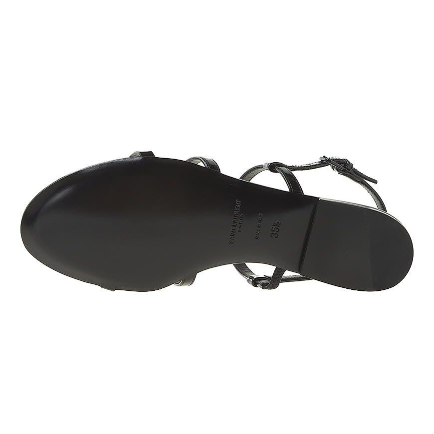 Saint Laurent Sandali donna Cassandra 652758 B8IVV 1000 57207074