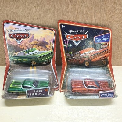 Disney Pixar Cars grün Ramone & Hydraulic Ramone 1:55 Die-Cast Modell Spielzeug NOC