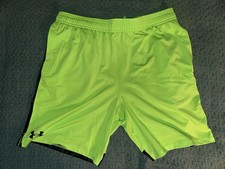 UNDER ARMOUR NWT Youth Boys Tech Vent Athletic Shorts Green YXL Extra Large