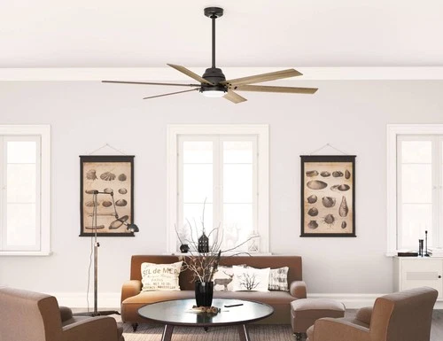72" Hunter Gravity Noble Bronze LED Smart Ceiling Fan - Picture 5 of 7