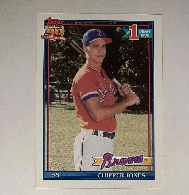 Chipper Jones trading card