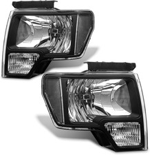 For 2009-2014 Ford F150 Pickup Headlights Assembly Compatible with 2009 2010 201