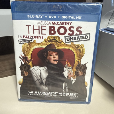 The Boss (Blu-ray/DVD, 2016, 2-Disc Set) Melissa McCarthy