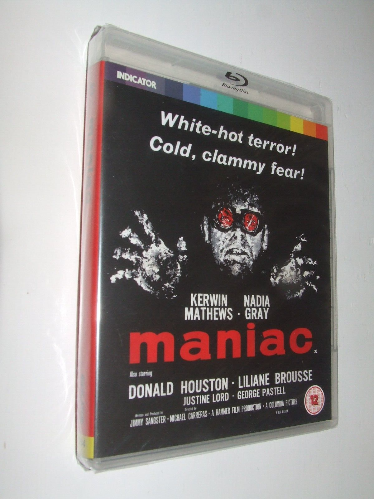 Maniac  BLU RAY  NEW & SEALED Michael Carreras Hammer