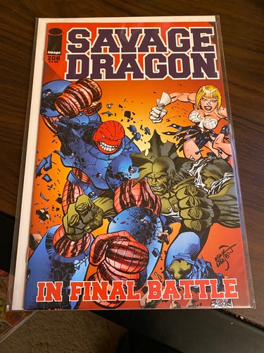 SAVAGE DRAGON #208 Image Comics Erik Larsen NM RARE SOLD OUT!!! 2015