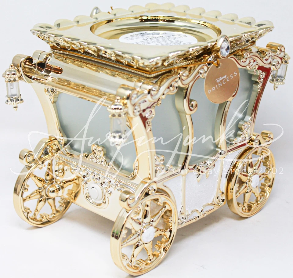 Candelabro Carruaje Dorado Princesa Disney Bath & Body Works LightUp Cenicienta Foto 4 de 4