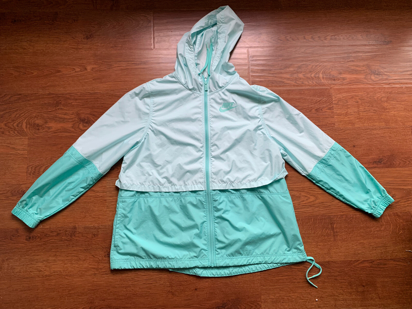 Nike Windrunner Two Toned Full Zip Lightweight Ja… - image 1