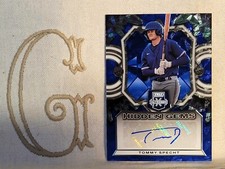 Tommy Specht, Texas Rangers, 2023 Elite Extra Edition Hidden Gems Auto HG-TSP🇬