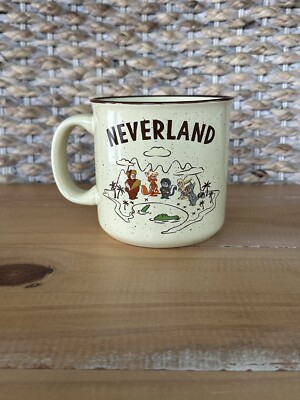 NWT - Disney Peter Pan  Neverland  Lost Boys Mug Tick Tock The Crocodile