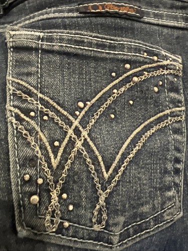 wrangler q baby girls 10 jeans bootcut equestrian riding denim rodeo western - Picture 7 of 17