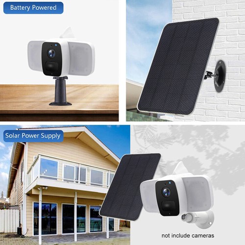 Solarpanel für Überwachungskamera Aussen DC 5V Outdoor Akku Kamera mit Micro USB - Bild 7 von 23