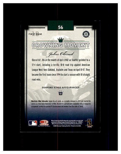 JOHN OLERUD YOU PICK EVERY CARD ROOKIES, INSERTS HIGH GRADE CARDS HUNDREDS!!! - Picture 218 of 260