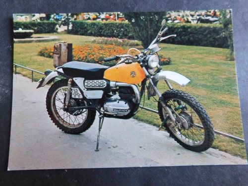 1) Vintage postcard BULTACO LOBITO MK 2 stroke excellent condition
