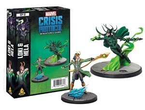 Atomic Mass Games, Marvel Crisis Protocol Loki & Hela Character Pack, New