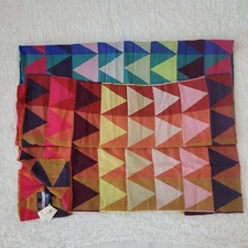 Eagle Products 100% wool Mexico throw jacquard geometric pattern fringed Germany