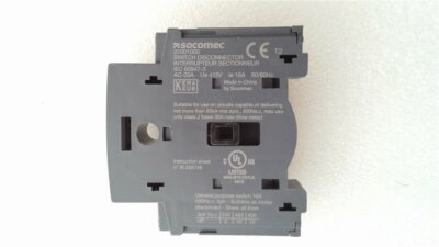 Socomec Pole -  für Trennschalter Sirco M - 16 A - NEU