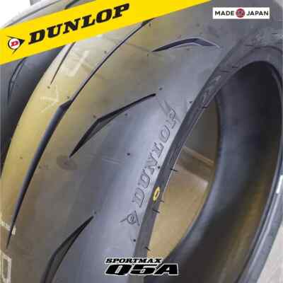 DUNLOP Sportmax Q5A - Rear Motorcycle Tire - 190/55ZR17