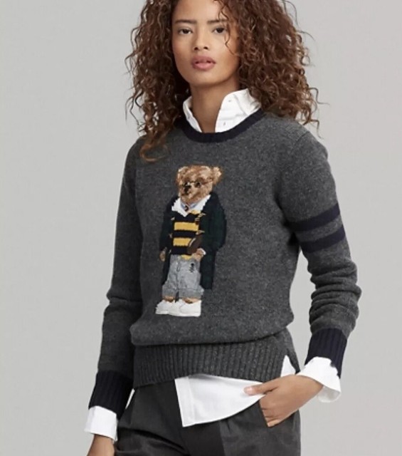 rugby bear sweater