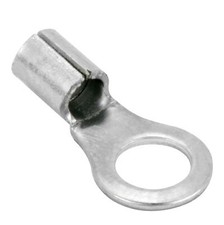 25 Ring Terminal Connector Non-Insulated Uninsulated 22-18 GA AWG Gauge 8 Stud