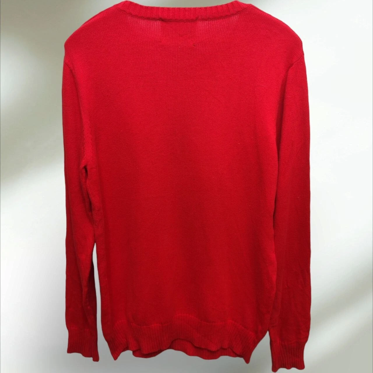 UNDERCOVER Felpa Sottocoperta Maglia Rossa Giapponese Grande Logo Taglia L