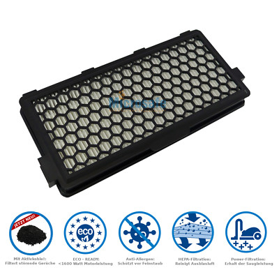 Active HEPA-Filter SF-AH 50 für Miele S 8340 EcoLine, S8340
