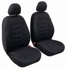 Autobezüge Vordersitzbezüge Sitzbezüge Comfort für VW Bezug Schwarz Cover PKW