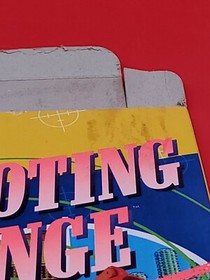 NINTENDO NES SHOOTING RANGE BOX ONLY ROUGH CONDITION
