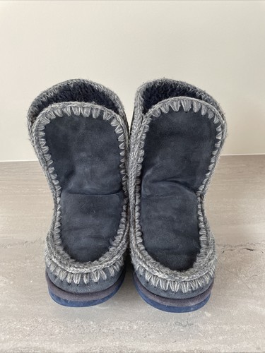 Mou botas Azul Marino Talla 38 | eBay