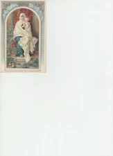 Madonna dell'Ulivo Cartolina A. Bartarelli & C. di A. V. Monti Editori Milano