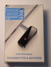 C 28 Wireless Transmitter  Receiver Blue Tooth New In Box GM Cell