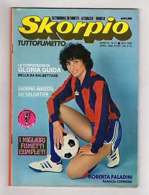 Zeitschrift SKORPIO JAHR 1980 NUMMER 21 ROBERTA PALADINI OHNE EINLAGE
