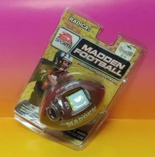 Throw Motion Madden Football Radica Handheld Video Electronic Game EA  WORKS !