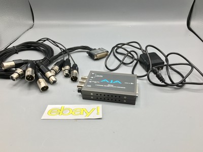 Aja Ada4 4-Channel Bi-Directional Audio A/D & D/A Converter (640024605166)