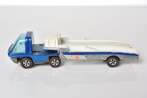 Hot Wheels Original Redline Heavyweights RACER RIG - BLUE Cab - Mattel - Picture 4 of 8