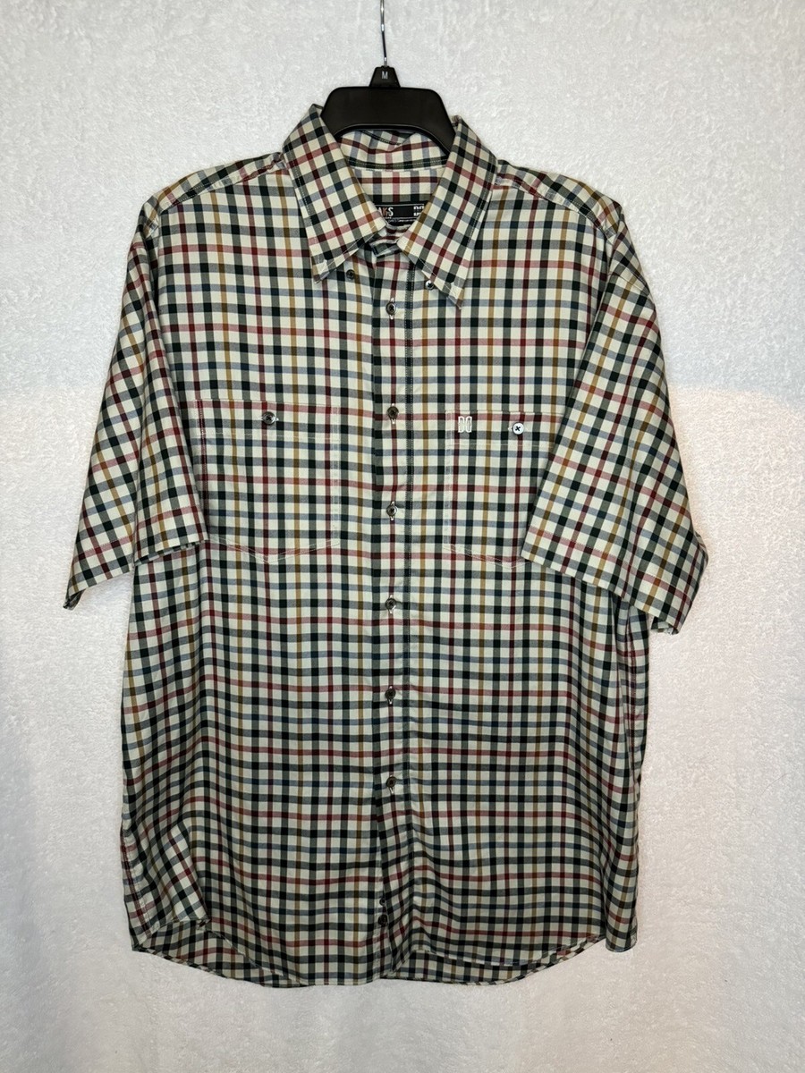 Daks London Check Shirt Button-Down Size XL | eBay