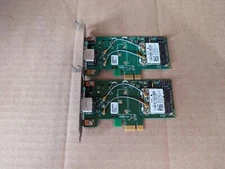 LOT OF 2 CN-0H04VY DELL BROADCOM BCM943228HM4L PCI WIRELESS ADAPTER C3-9(1)