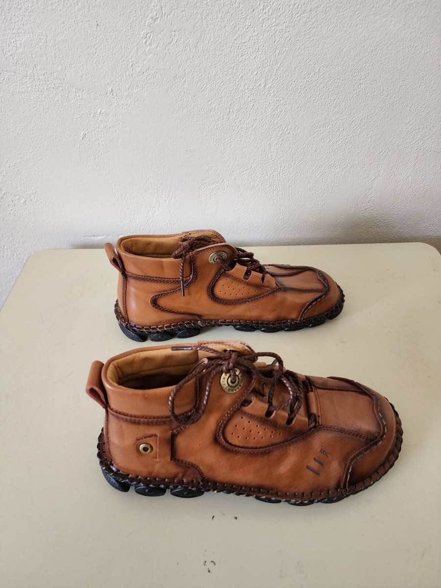 Unisex MENICO Hand Stiched LEATHER BOOTS European size 40 Unisex MENICO Hand Stiched LEATHER BOOTS European size 40 | eBay main image 3