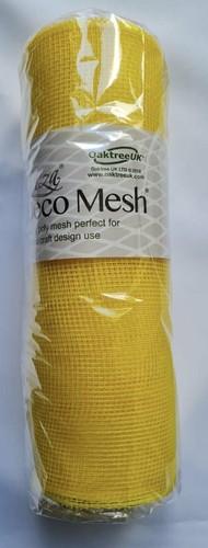 Oaktree Plain Deco Netz 25 cm x 9,1 m bis zu 15% Rabatt UK Verkäufer Kranzherstellung - Bild 18 von 19