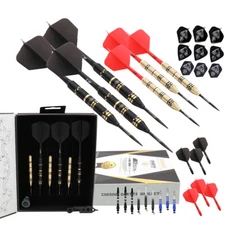 CUESOUL Jazz Plus Steel Tip Darts 21g/24g/26g with AK5 Dart Flight Bigwing Shape