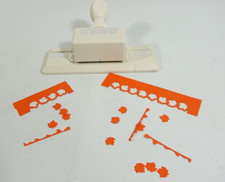 Martha Stewart Crafts Autumn Fall Leaves Paper Edge Die Cut Punch