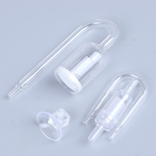 Fish Tank Aquarium CO2 Diffuser Check Valve U Shape Glass Tube Suction Cup C $m - Bild 15 von 15