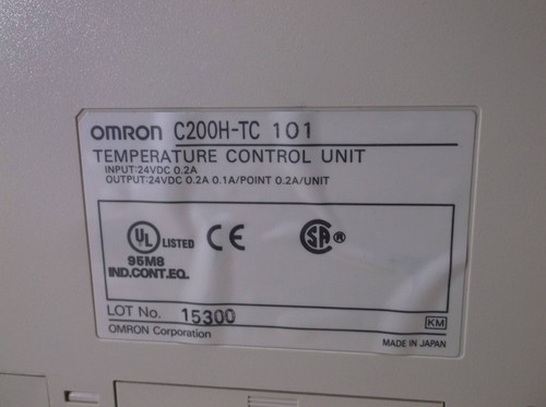 C200H-TC101 Omron PLC DEMO Temperature Controller Unit C200HTC101 - Picture 4 of 4