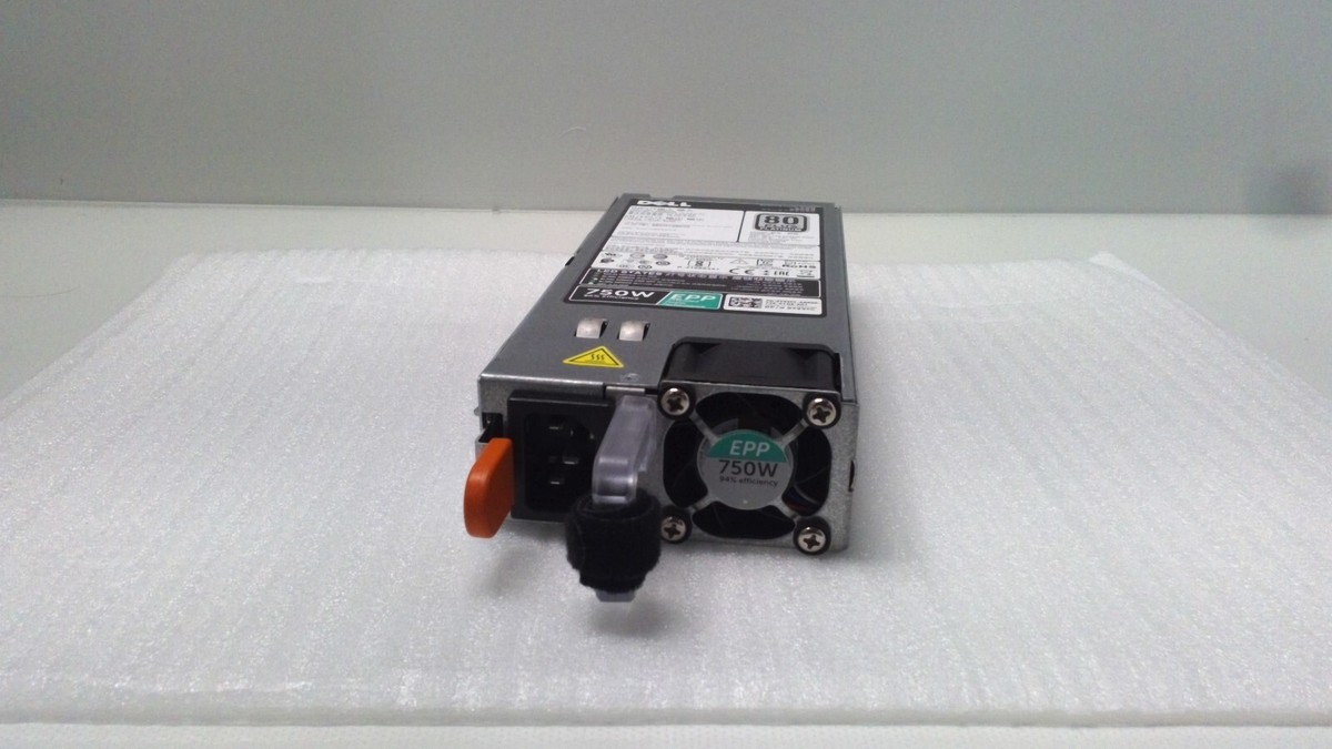 Dell 750w EPP PSU Power Supply for PowerEdge, 80+ Platinum 0Y9VFC