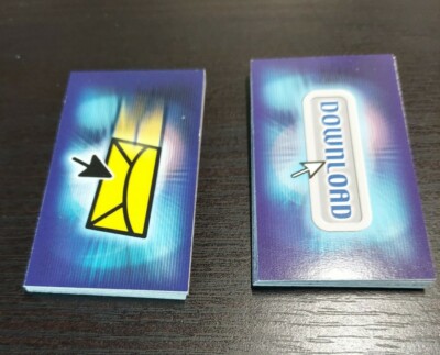 Monopoly The.Com Edition Complete Chance & Community Cards 2000 Replacement Part