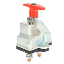 Car Truck Battery Isolator Switch 250A Power Disconnect Cut Off Key Racing