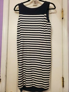 banana republic navy dress