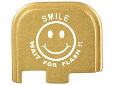 for Glock 43, 43X, 48 Slide Cover Rear Plate Anodized Aluminum, USA Made