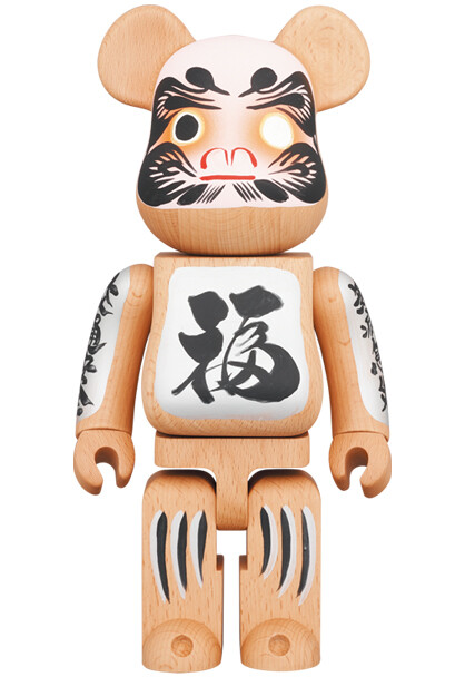 Medicom Toy BE@RBRICK Karimoku Daruma II 400％ Bearbrick